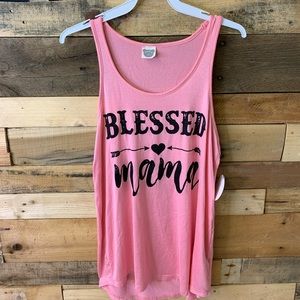 Blessed Mama tank top NWT